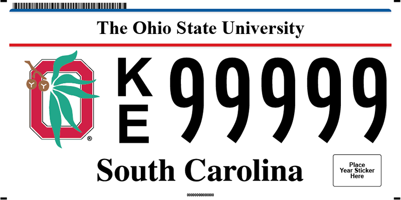 OSU plate