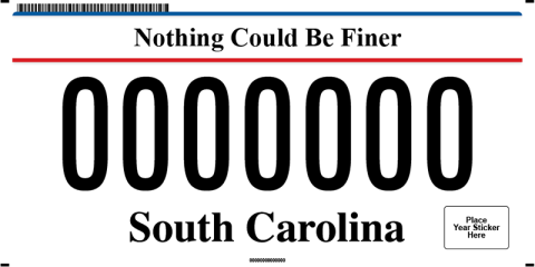personalized plate